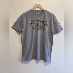 Rural king cheetah print graphic tee